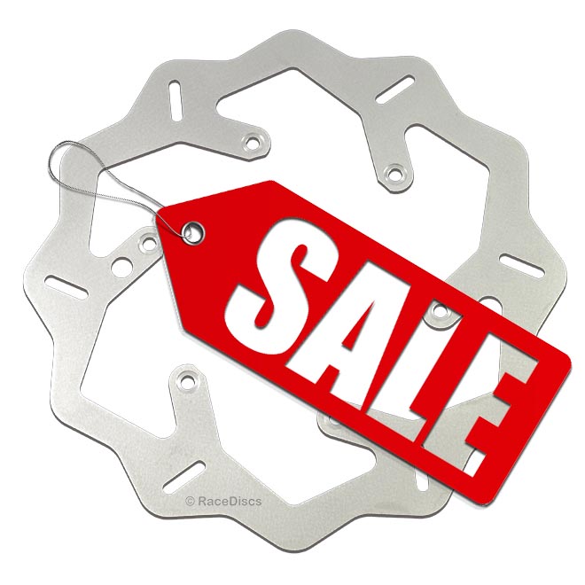 Sale on selected RaceDiscs brake discs